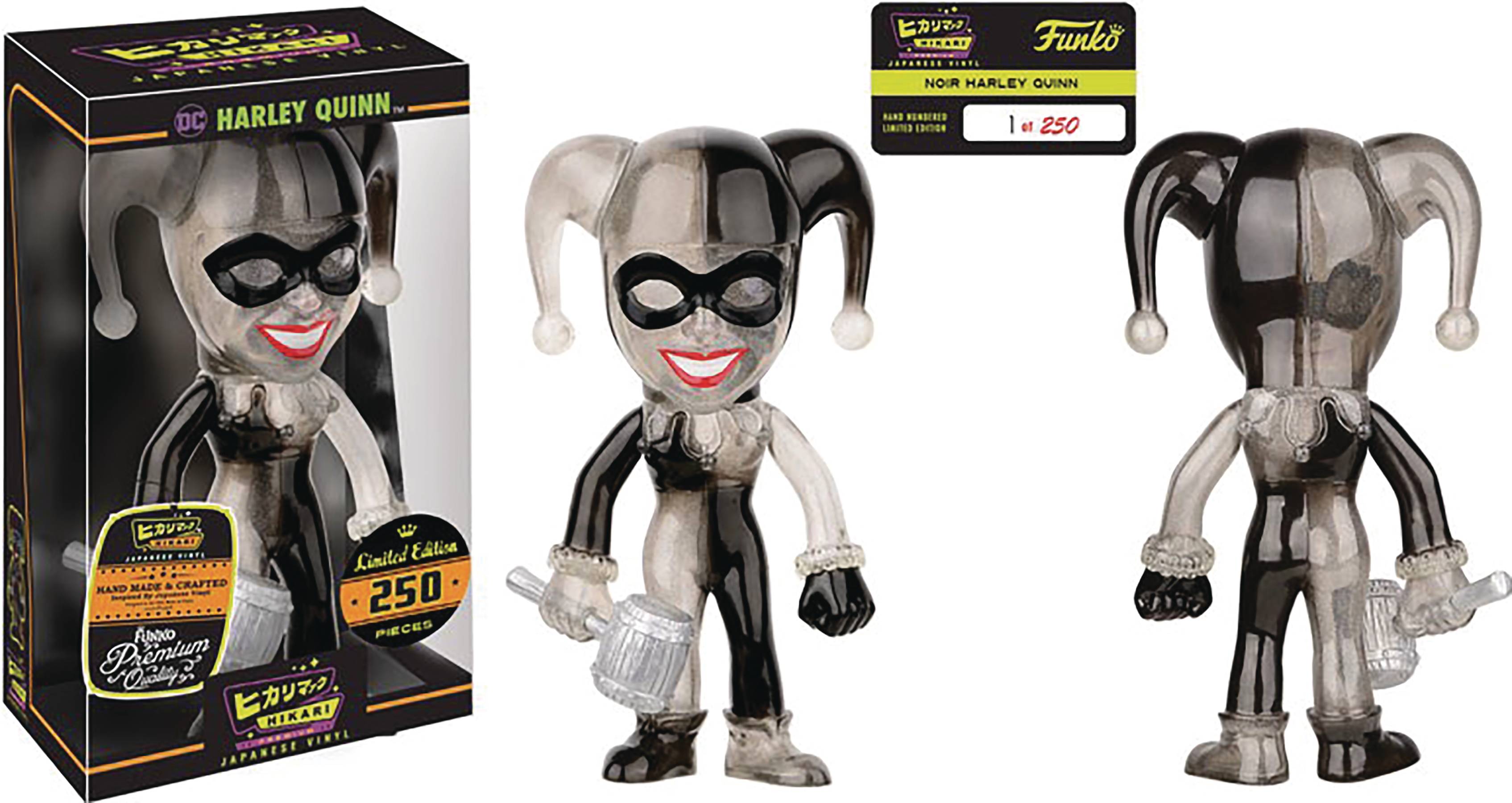 HIKARI DC NOIR HARLEY QUINN LIMITED ED SOFUBI FIG