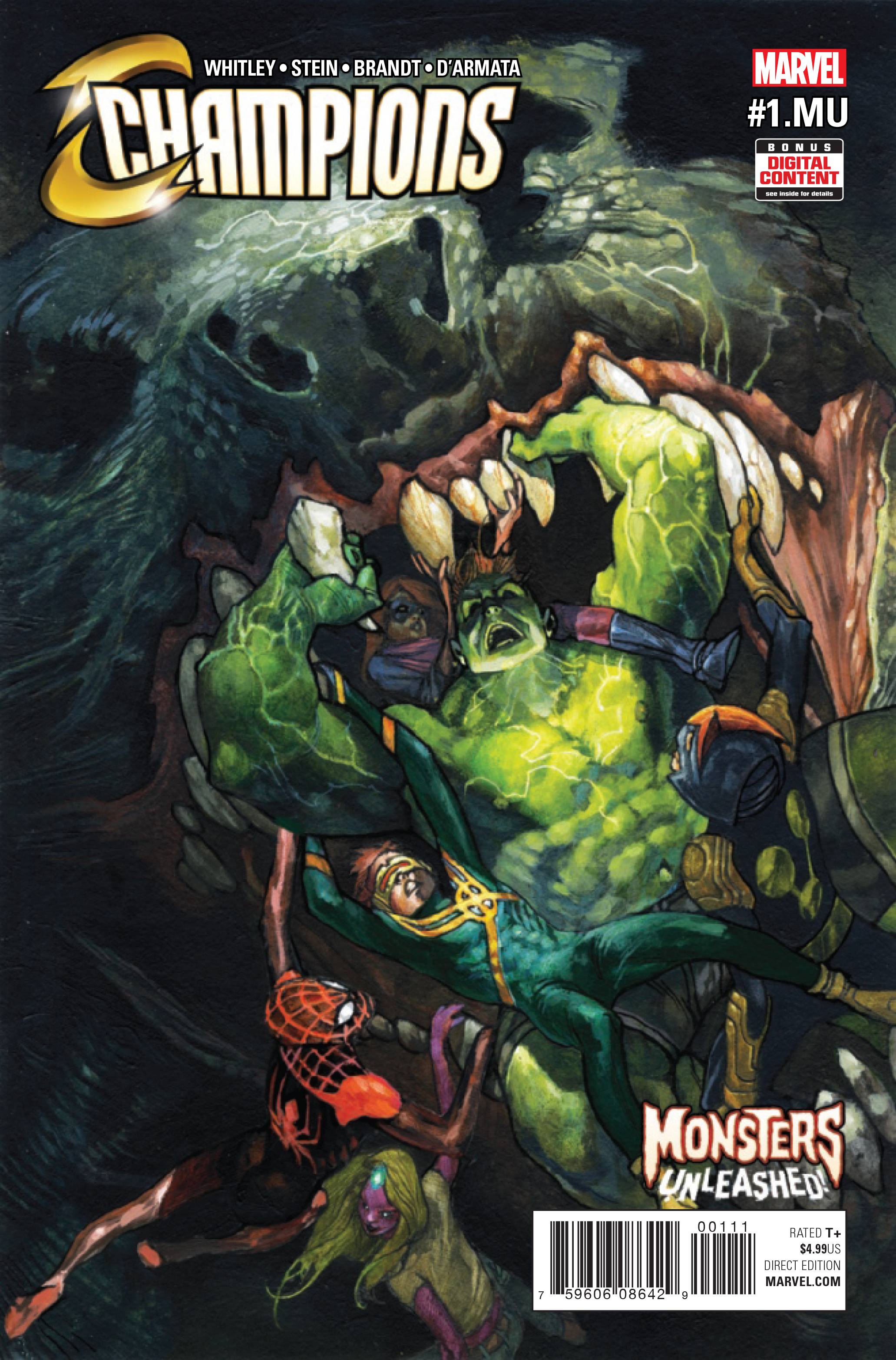 CHAMPIONS VOL 2 (2016) #1.MU