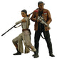 STAR WARS EPISODE VII THE FORCE AWAKEN REY & FINN ARTFX+ STATUE 2PK