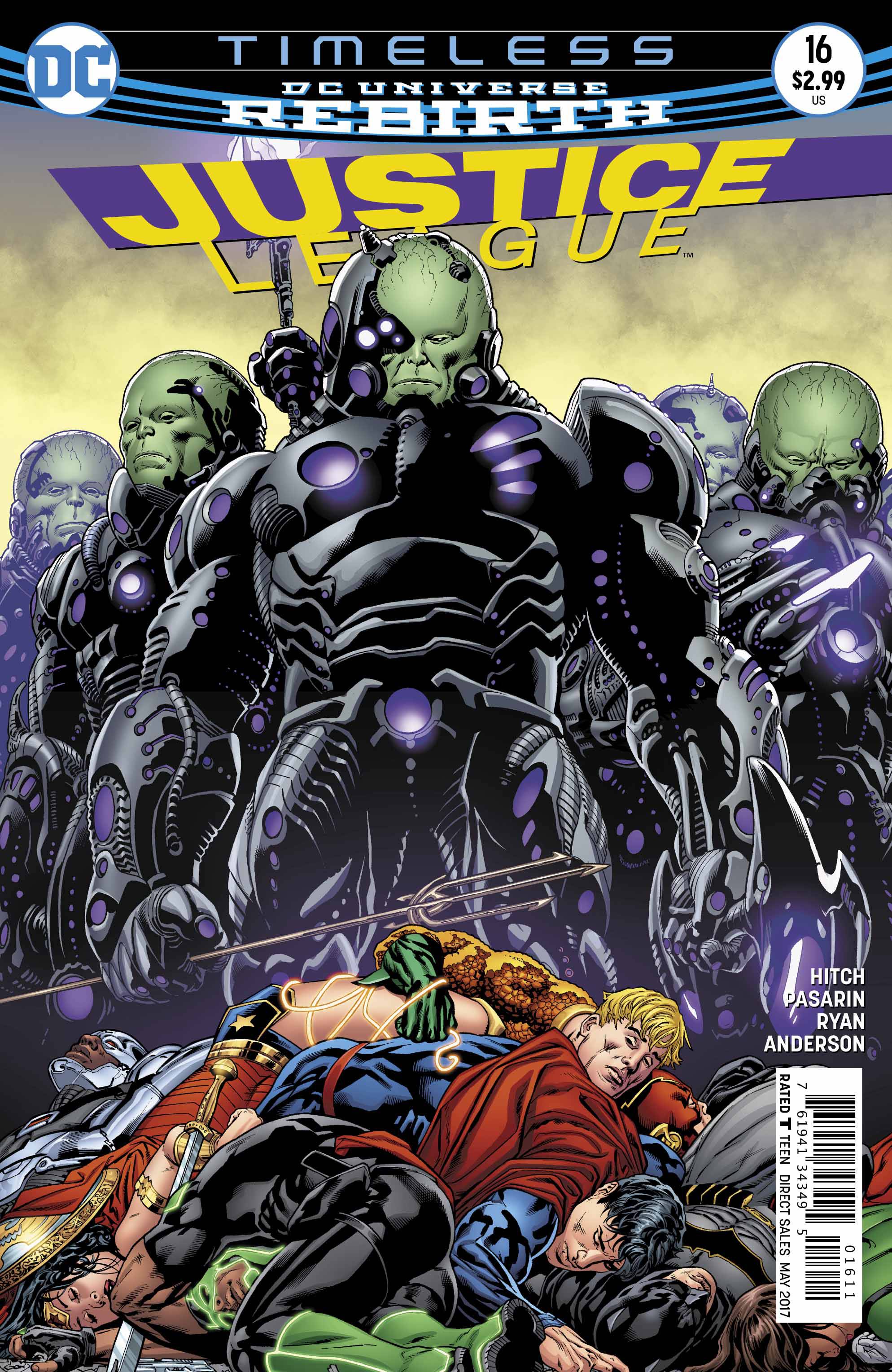 JUSTICE LEAGUE VOL 3 #16