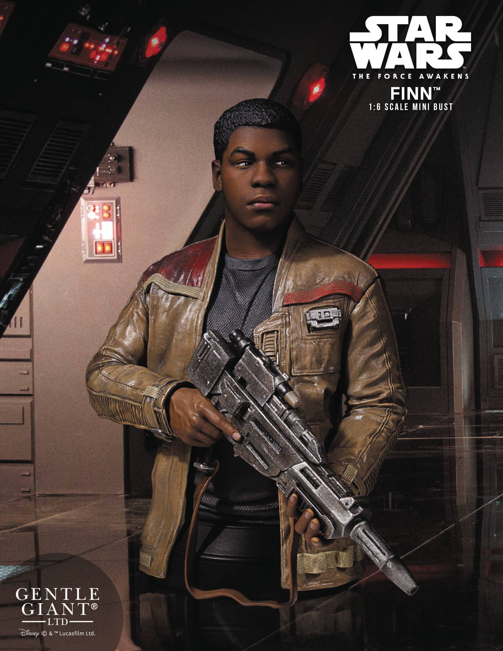 SW FORCE AWAKENS FINN MINI-BUST