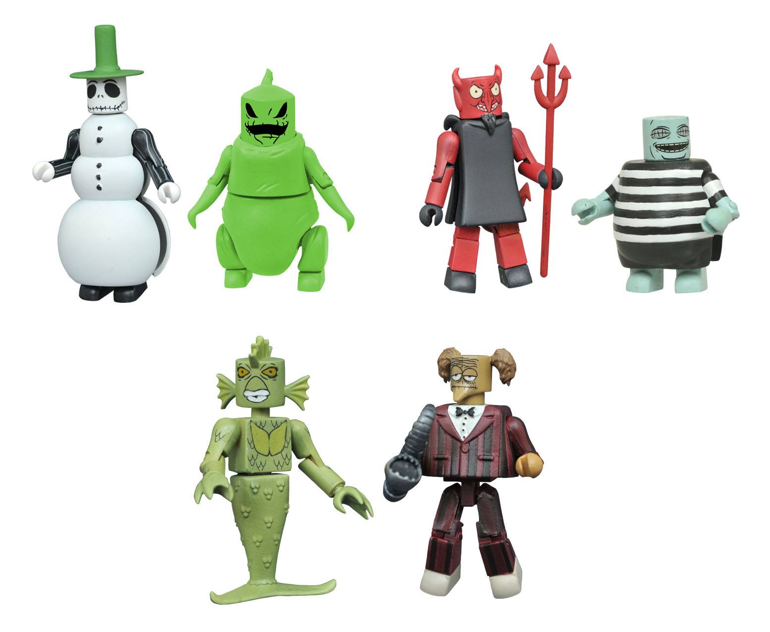NBX SERIES 4 MINIMATES SAXOPHONIST WITH UNDERSEA GAL