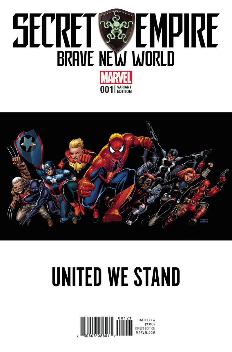 SECRET EMPIRE BRAVE NEW WORLD (2017) #1 TEASER VAR SE