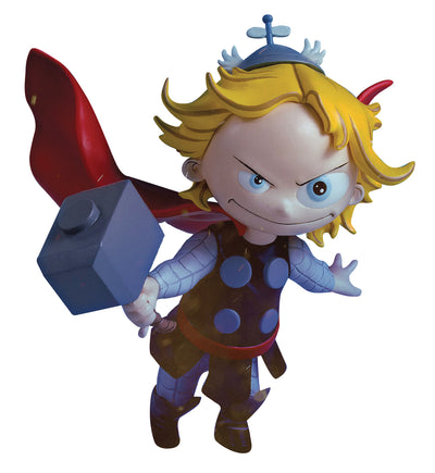 MARVEL ANIMATED STYLE THOR STATUE