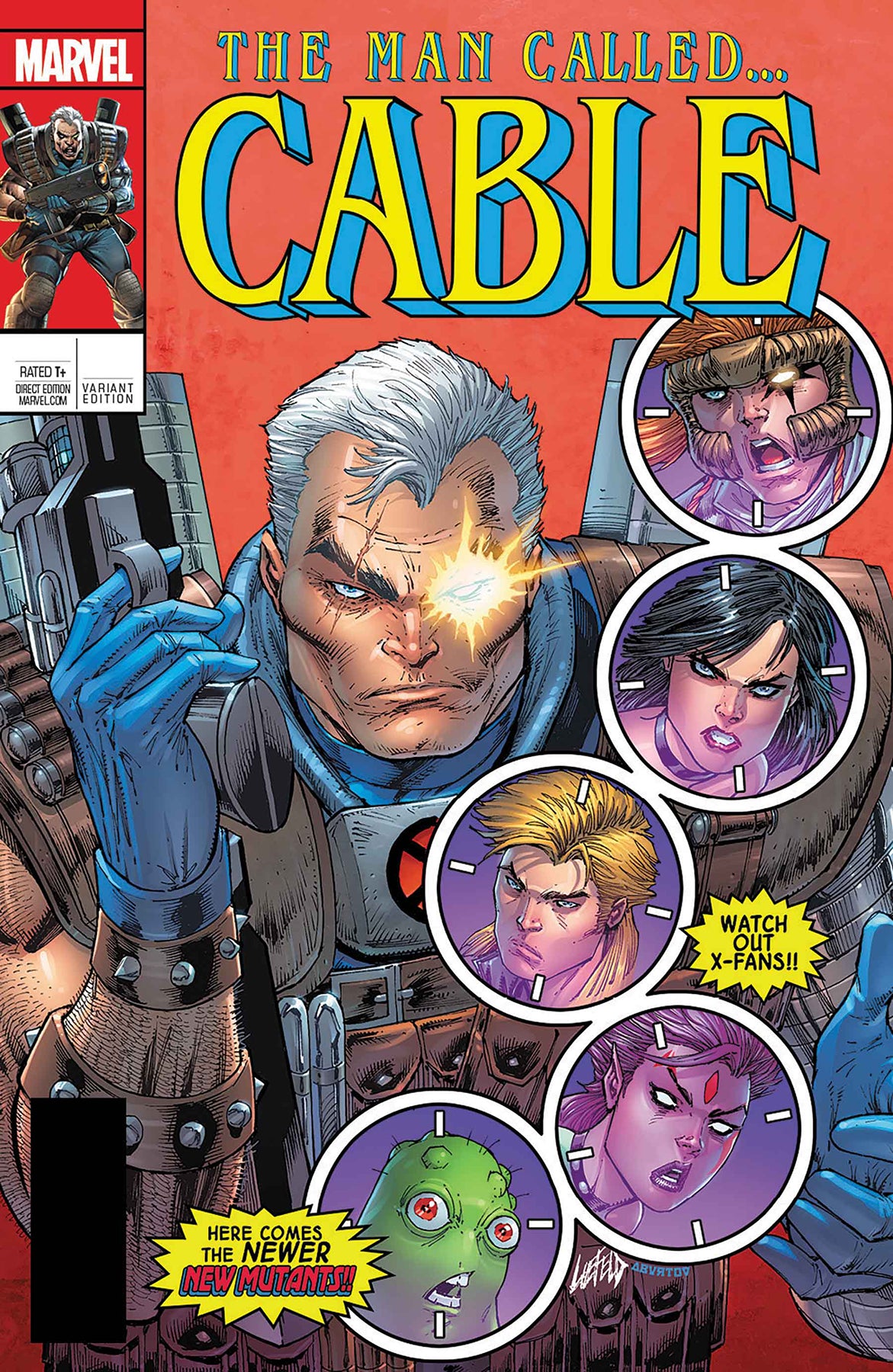 CABLE (2017) #150 LIEFELD LH VAR LEG (LENTICULAR COVER)