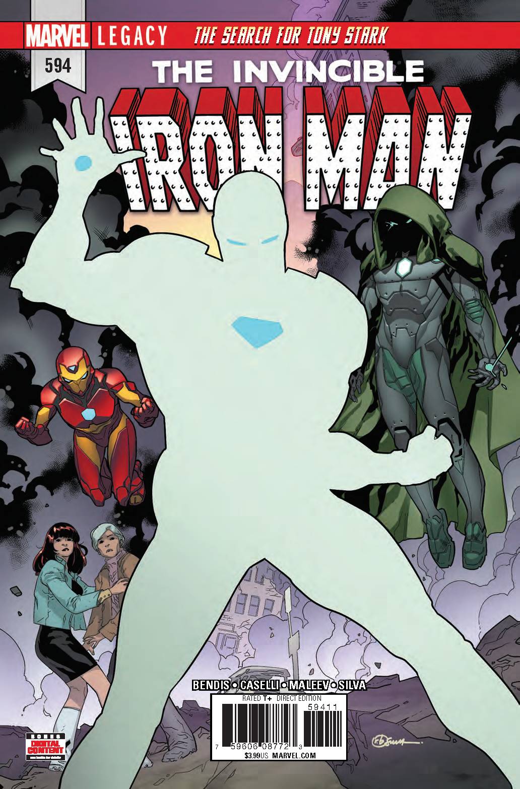 INVINCIBLE IRON MAN VOL 3 #594 LEG