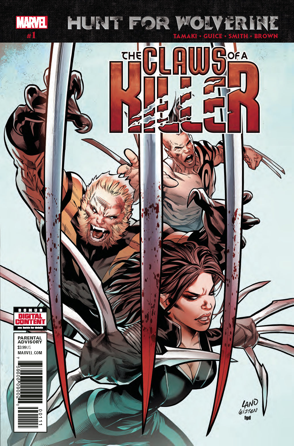 HUNT FOR WOLVERINE CLAWS OF KILLER (2018) #1