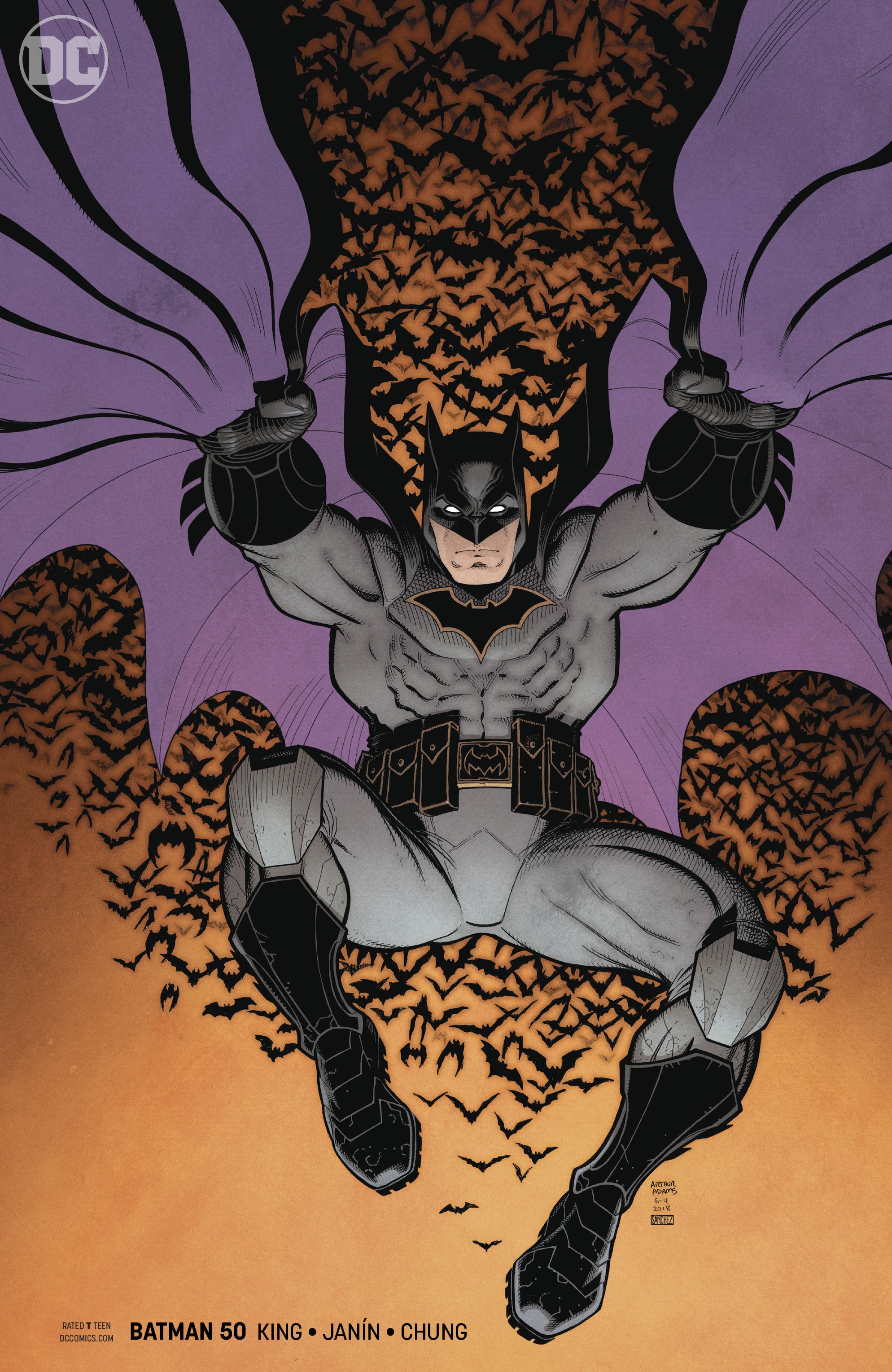 BATMAN (2016) #50 ARTHUR ADAMS VAR ED