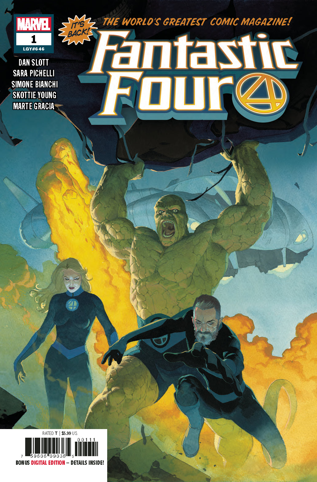 FANTASTIC FOUR VOL 6 (2018) #1