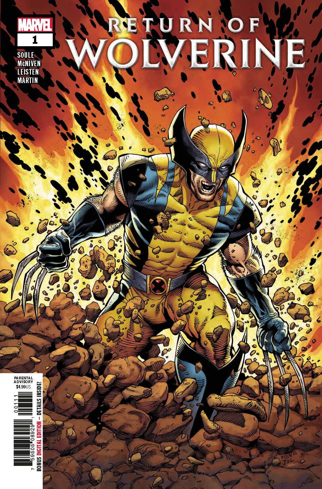 RETURN OF WOLVERINE (2018) #1