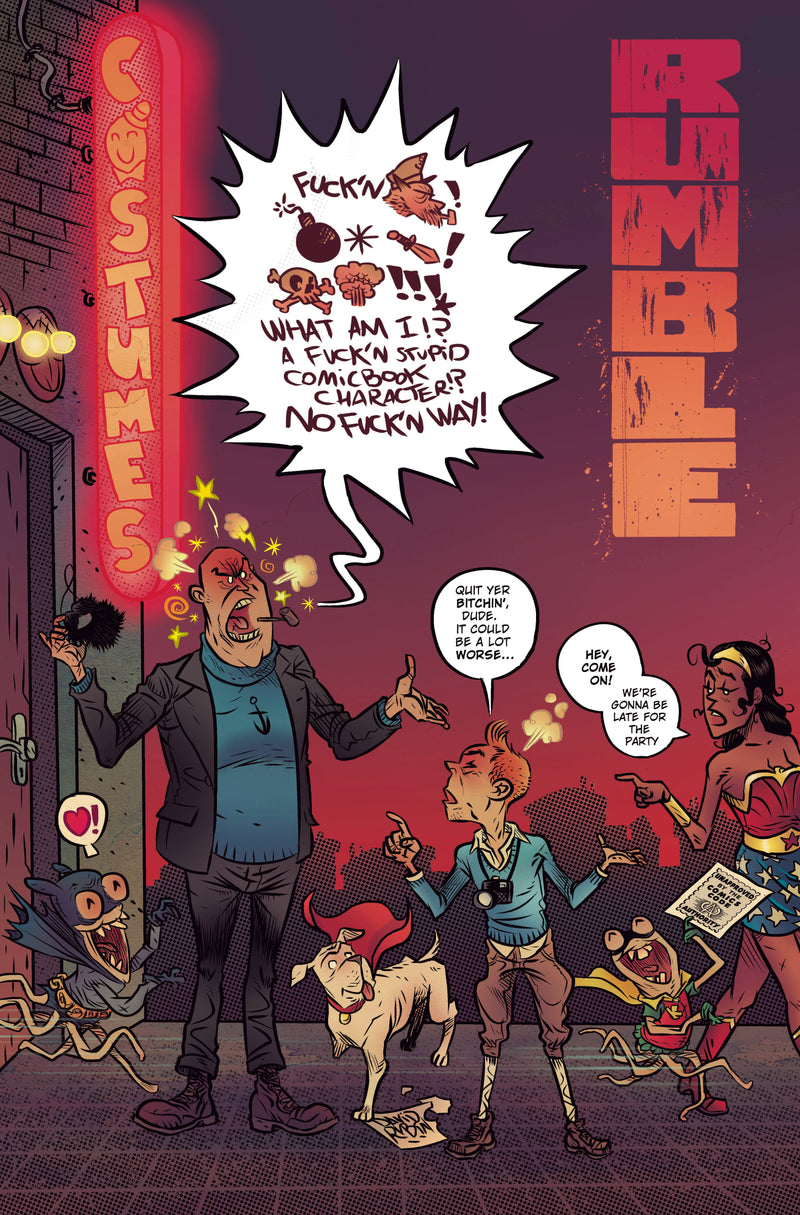 RUMBLE VOL 2 #7 CVR D CBLDF CHARITY VAR UNCENSORED