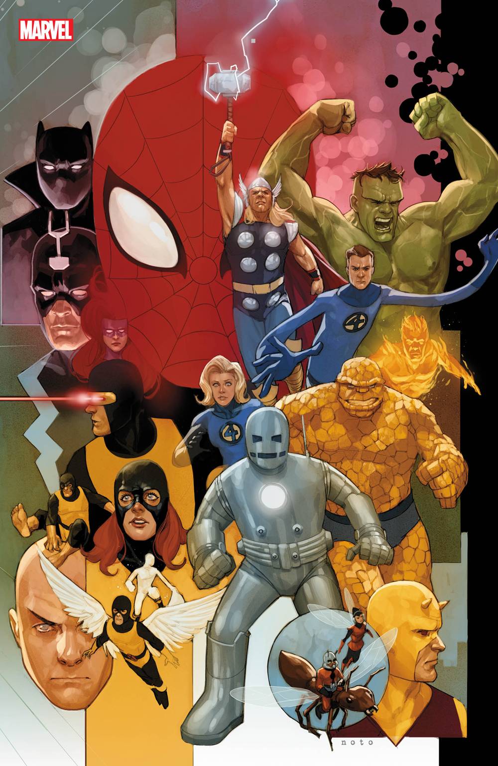 AVENGERS VOL 7 #12 NOTO MARVEL 80TH VAR
