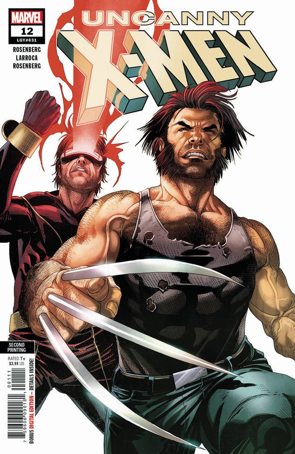 UNCANNY X-MEN VOL 5 #12 2ND PTG LARROCA VAR