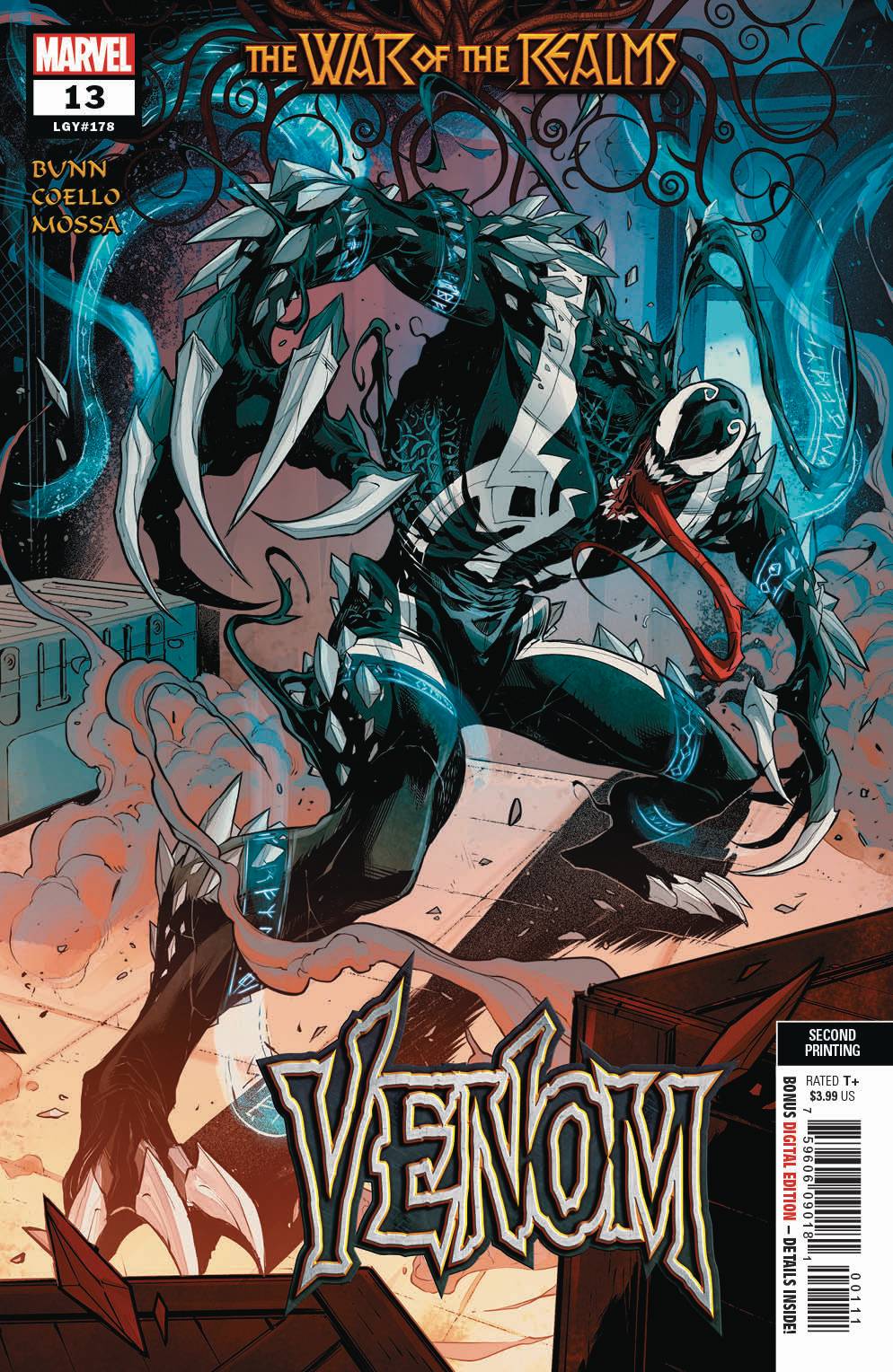 VENOM (2018) #13 2ND PTG COELLO VAR