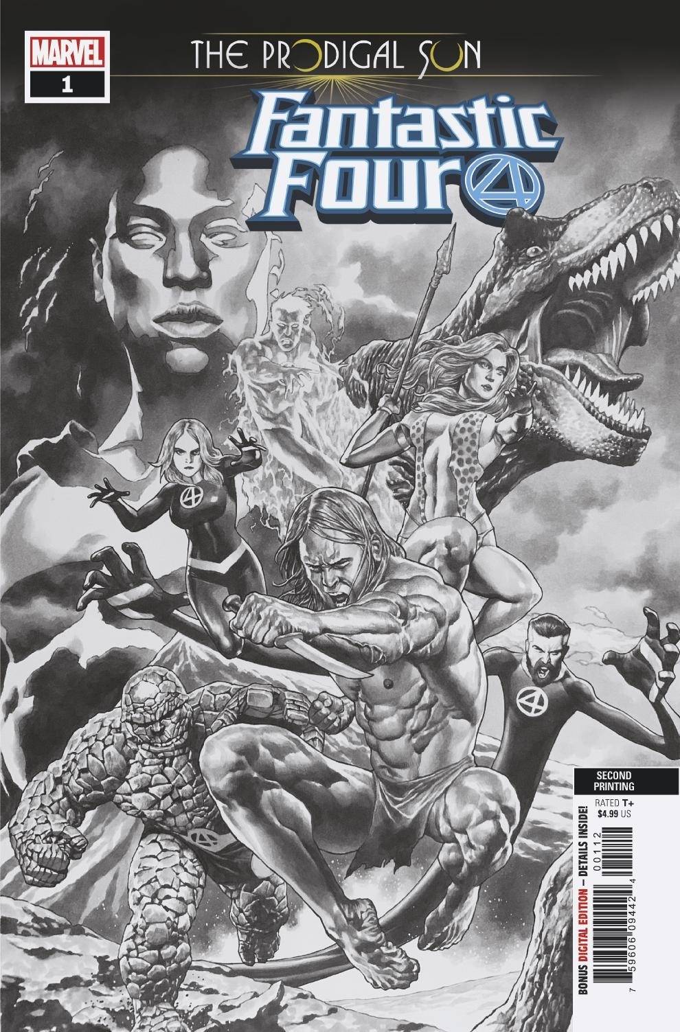 FANTASTIC FOUR PRODIGAL SUN (2019) #1 (ONE SHOT) 2ND PTG VAR
