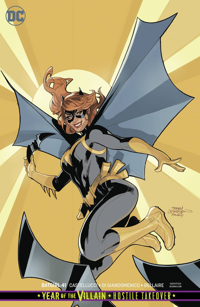 BATGIRL VOL 5 #41 CARD STOCK VAR ED YOTV