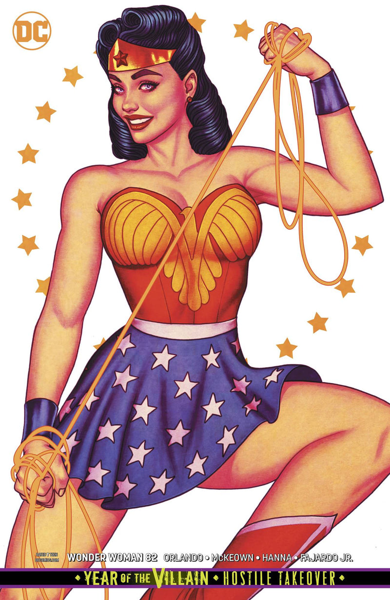 WONDER WOMAN VOL 5 #82 VAR ED YOTV