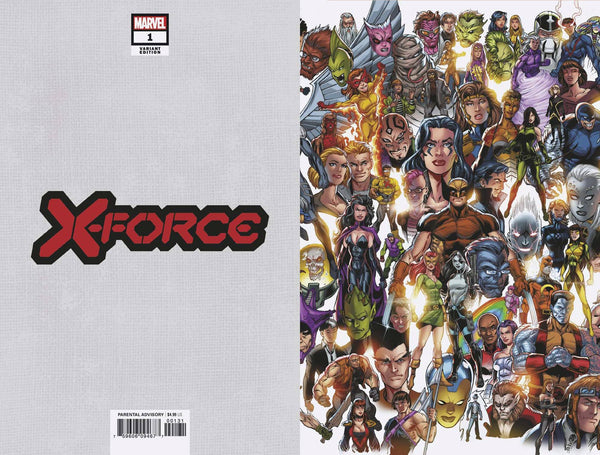 X-FORCE VOL 6 (2019) #1 BAGLEY EVERY MUTANT EVER VAR DX