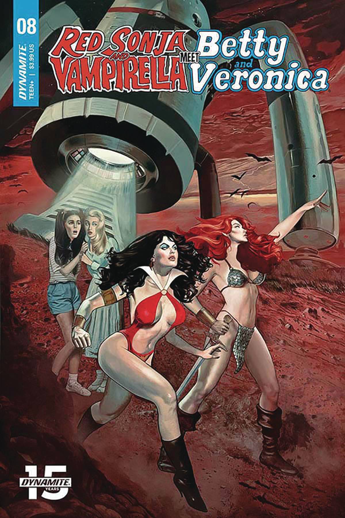 RED SONJA VAMPIRELLA BETTY VERONICA (2019) #8 CVR A DALTON