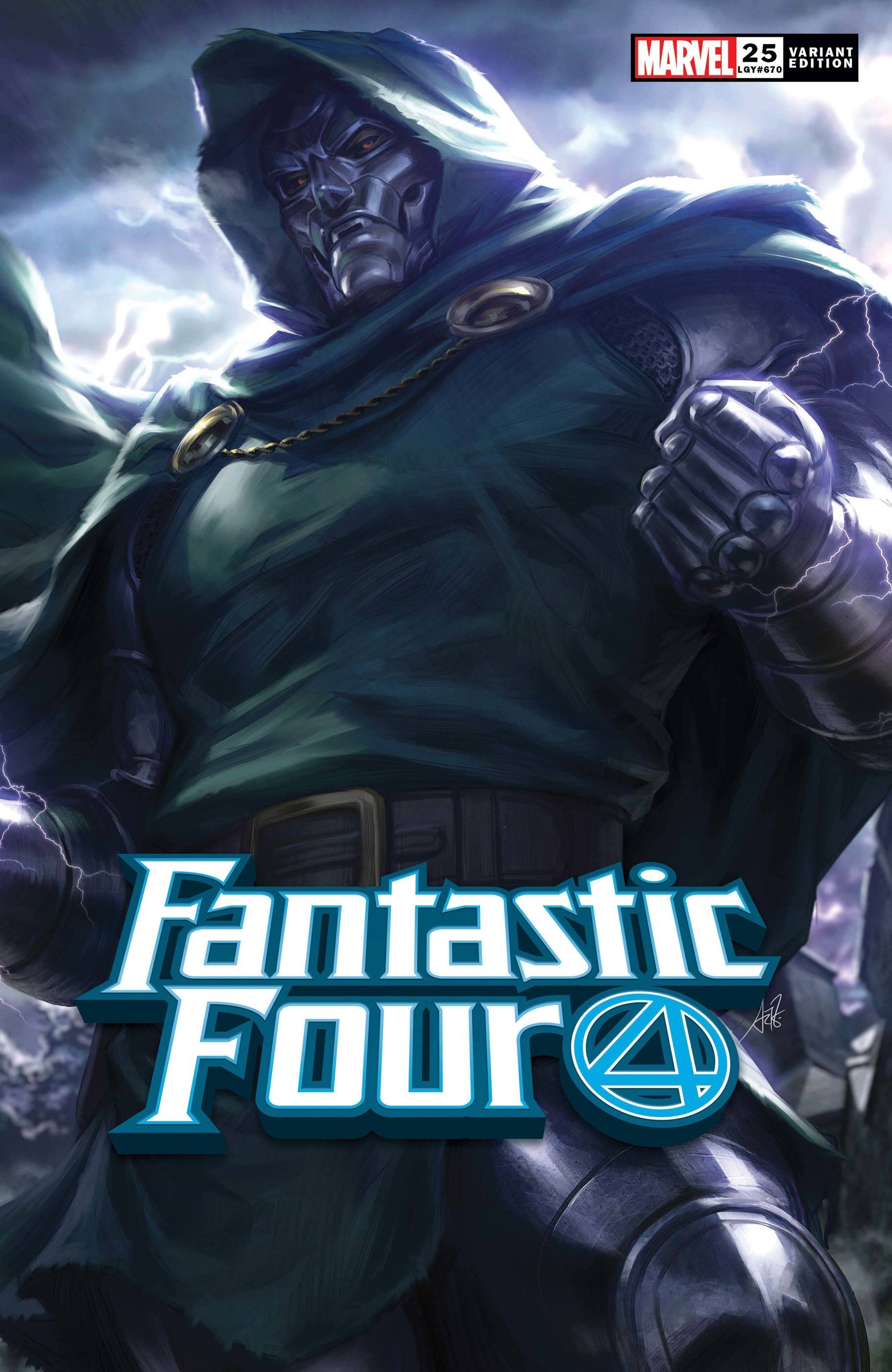 FANTASTIC FOUR VOL 6 (2018) #25 ARTGERM VAR