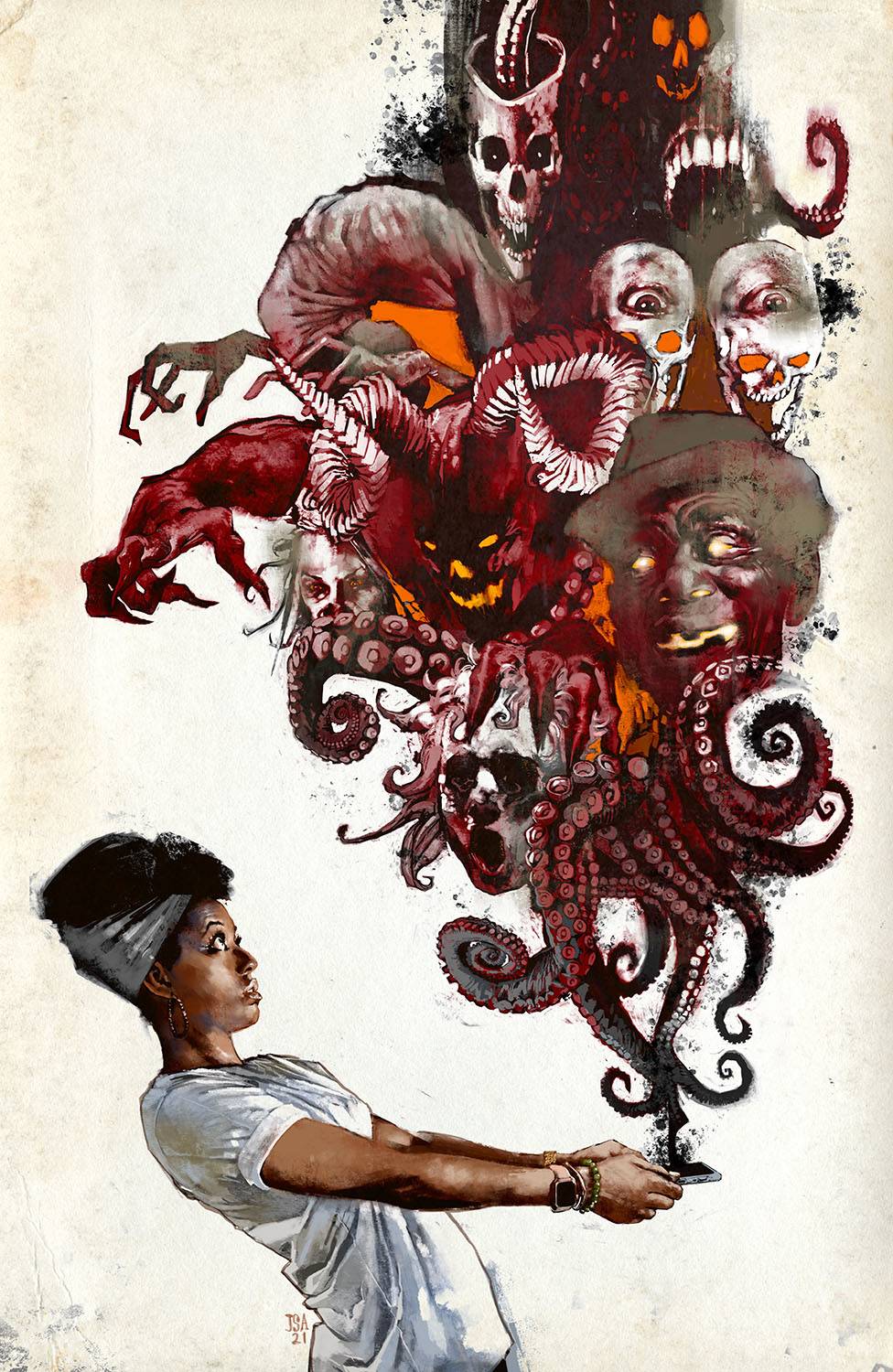 NITA HAWES NIGHTMARE BLOG (2021) - SET OF TWELVE