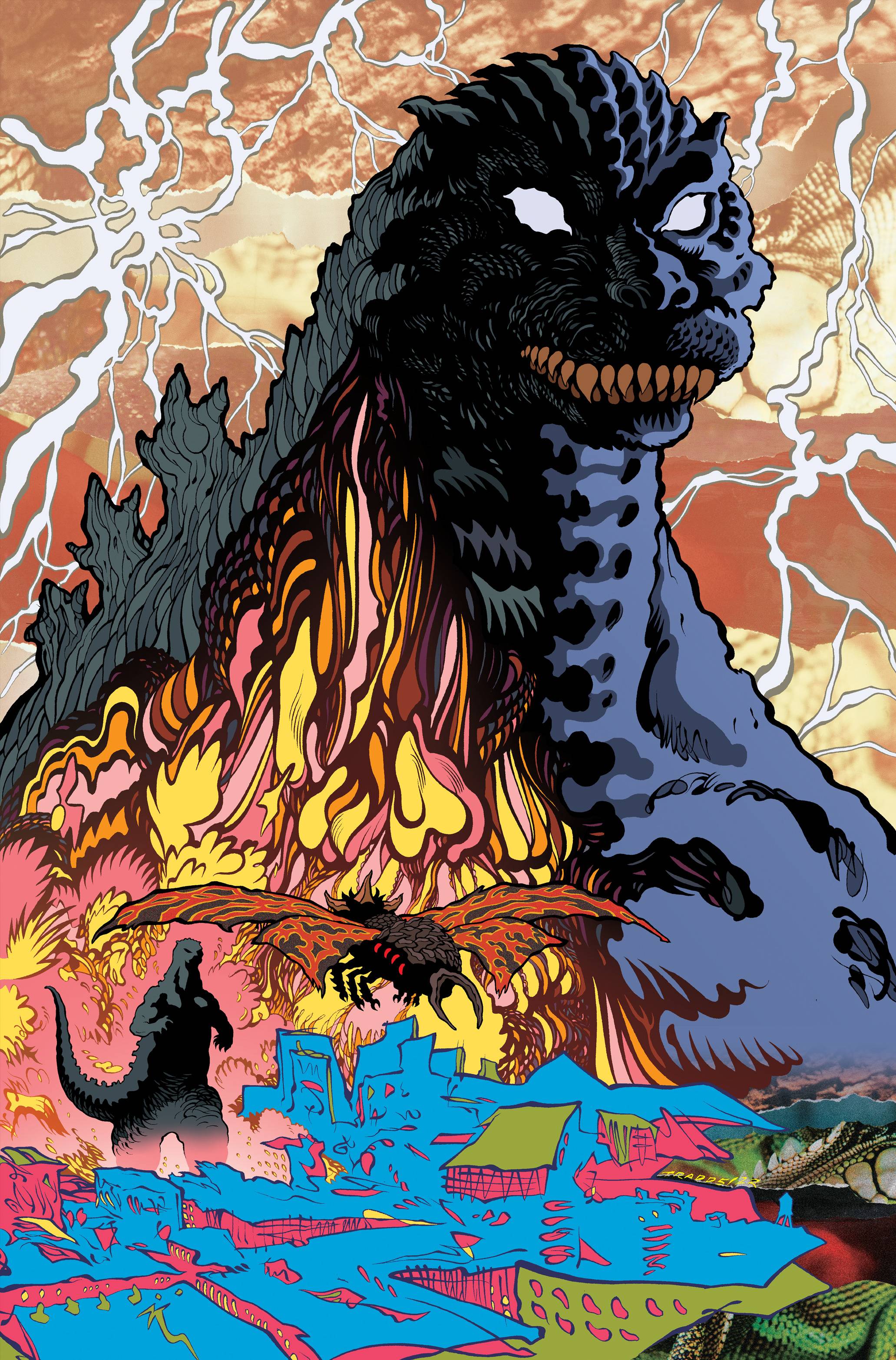 GODZILLA RIVALS II VS BATTRA (2022) #1 (ONE SHOT) CVR C 10 COPY ONO INCV VAR