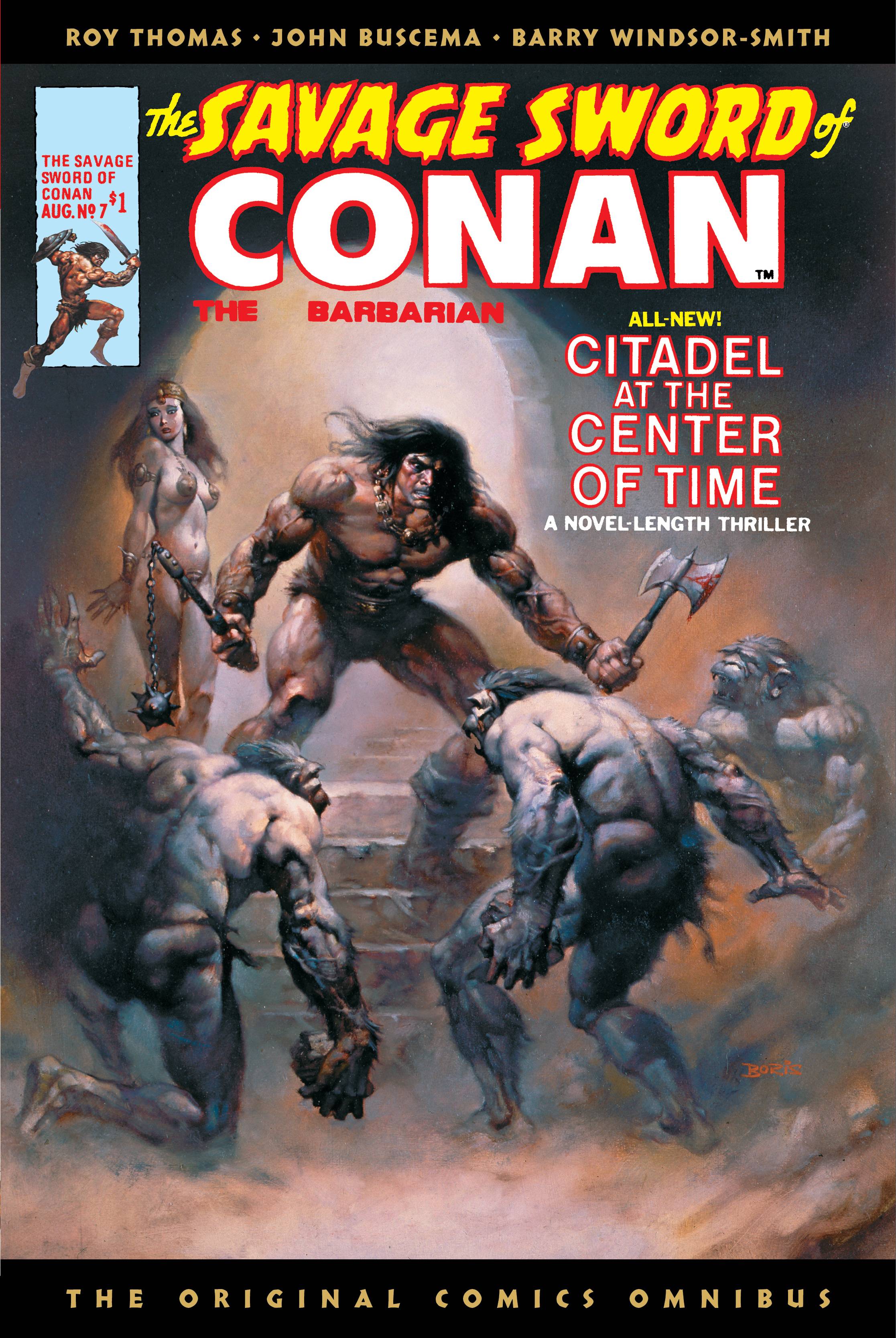 SAVAGE SWORD CONAN ORIGINAL OMNIBUS DIRECT MARKET GN VOL 01