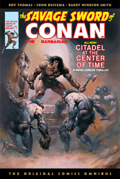 SAVAGE SWORD OF CONAN ORIGINAL COMICS OMNIBUS HC VOL 01 DIRECT MARKET