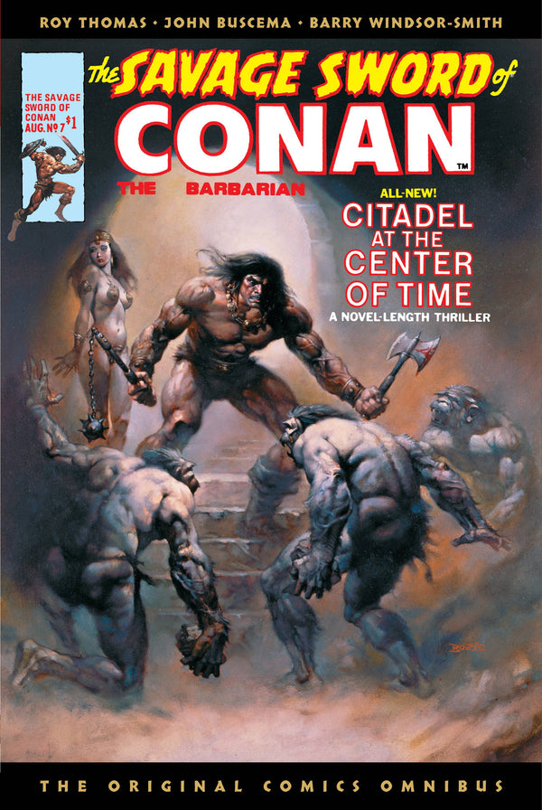 SAVAGE SWORD OF CONAN ORIGINAL COMICS OMNIBUS HC VOL 01 DIRECT MARKET