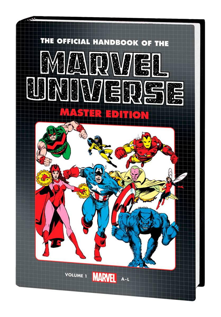 OFFICIAL HANDBOOK OF THE MARVEL UNIVERSE MASTER ED OMNIBUS HC DM VOL 01