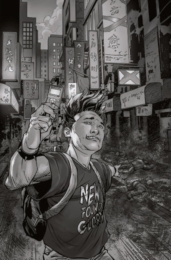 ALMOST DEAD (2023) #2 CVR C 10 COPY RYAN BENJAMIN B&W INCV VAR