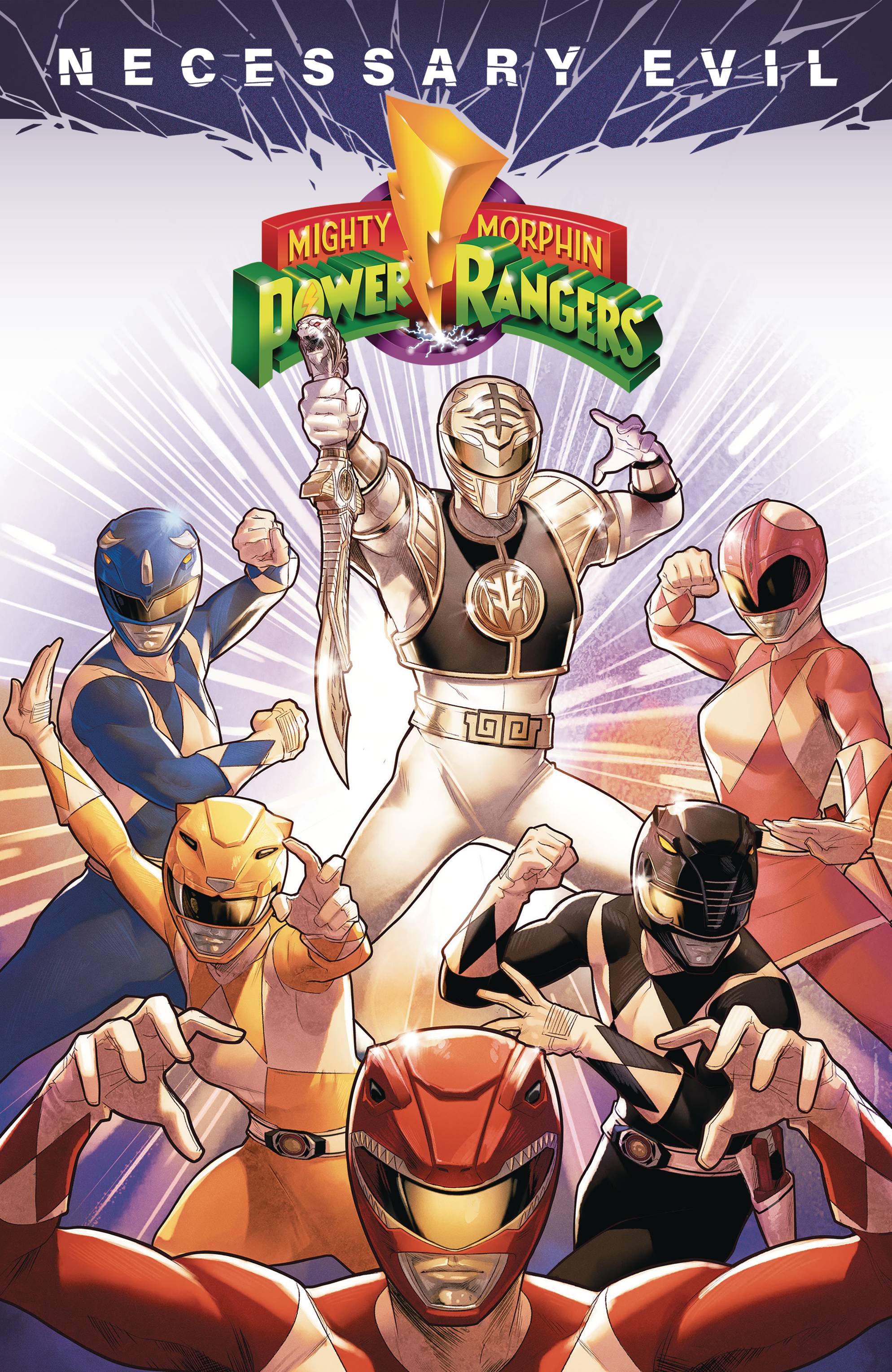 MIGHTY MORPHIN POWER RANGERS NECESSARY EVIL TP VOL 01