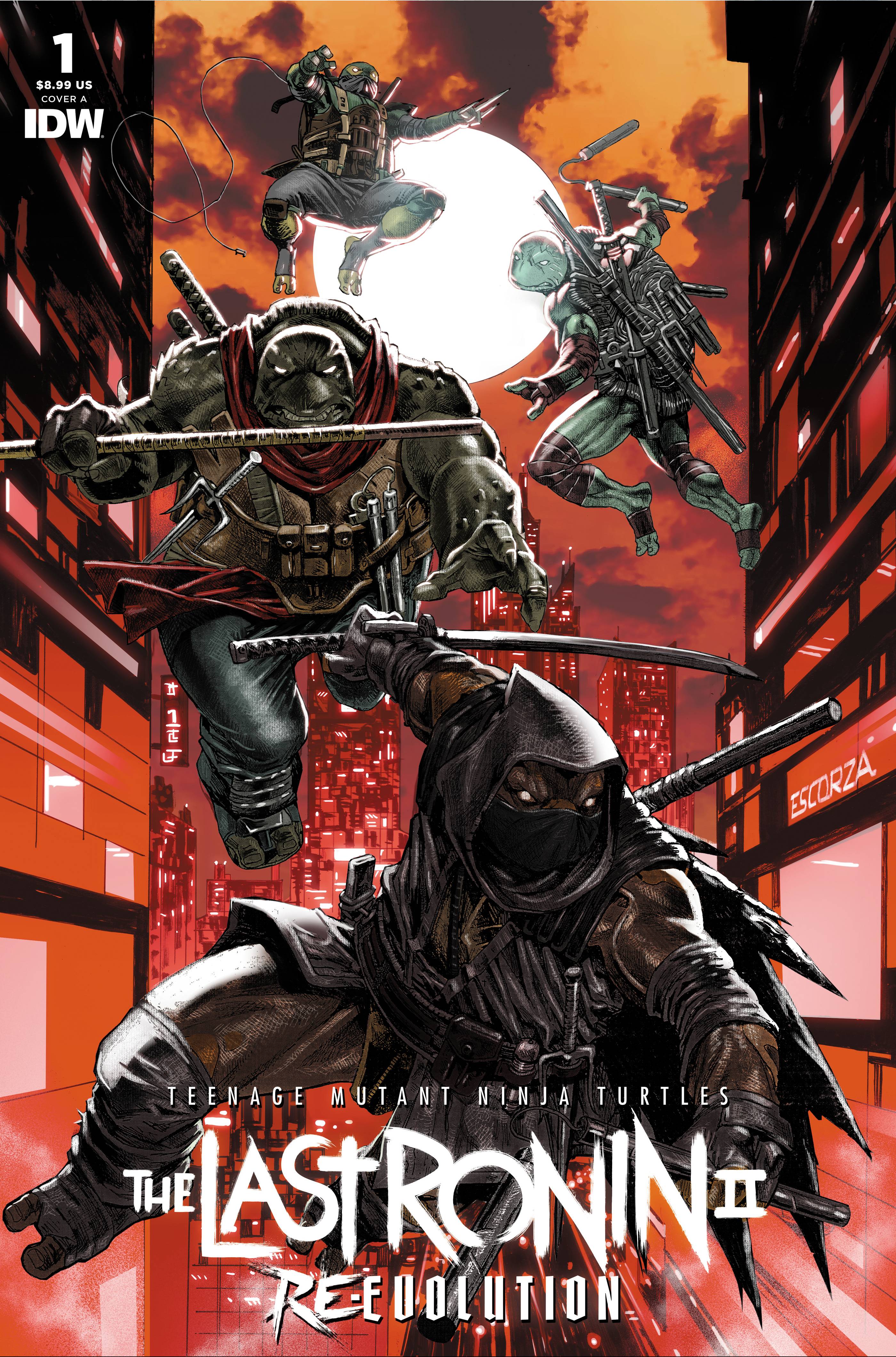 TMNT THE LAST RONIN II RE-EVOLUTION (2024) #1 CVR A ESCORZAS