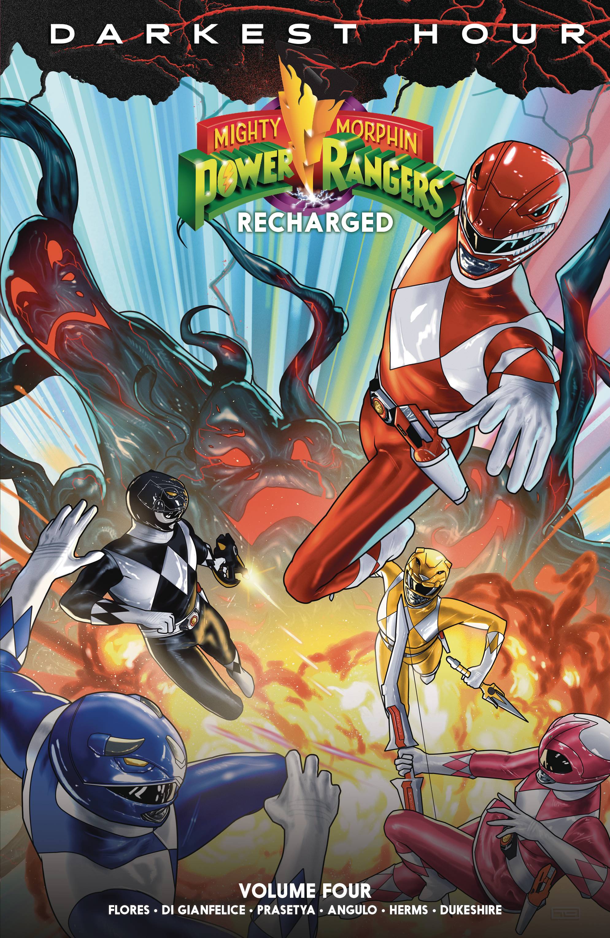 MIGHTY MORPHIN POWER RANGERS RECHARGED TP VOL 04