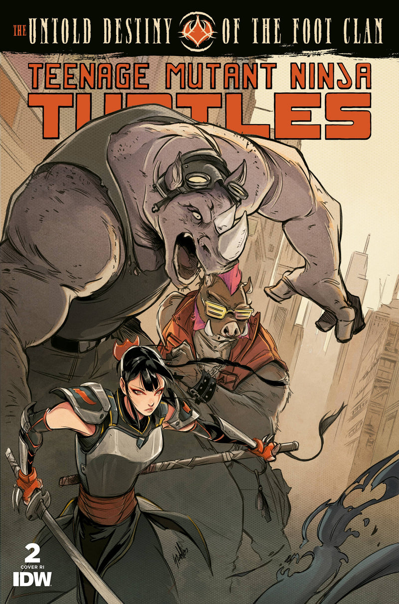 TMNT UNTOLD  DESTINY OF FOOT CLAN (2024) #2 CVR C 10 COPY VAR
