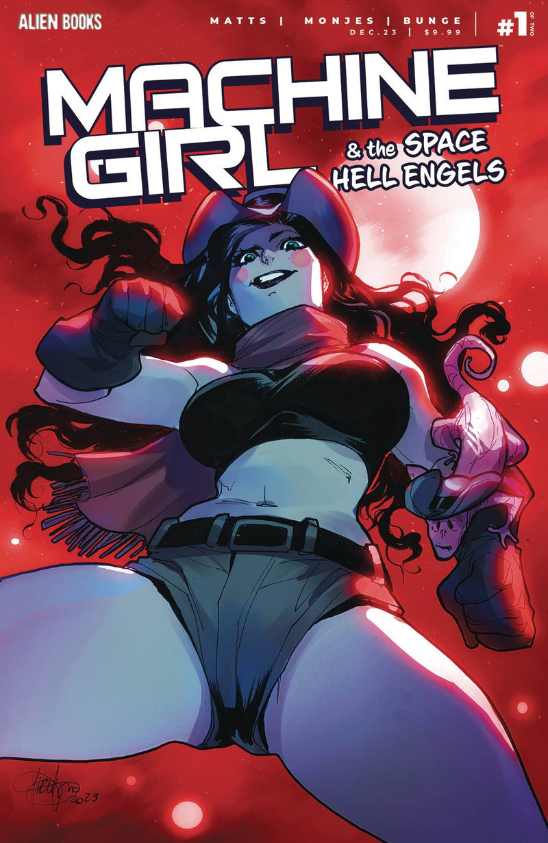 MACHINE GIRL & SPACE HELL ENGELS (2024) #1 CVR A ANDOLFO