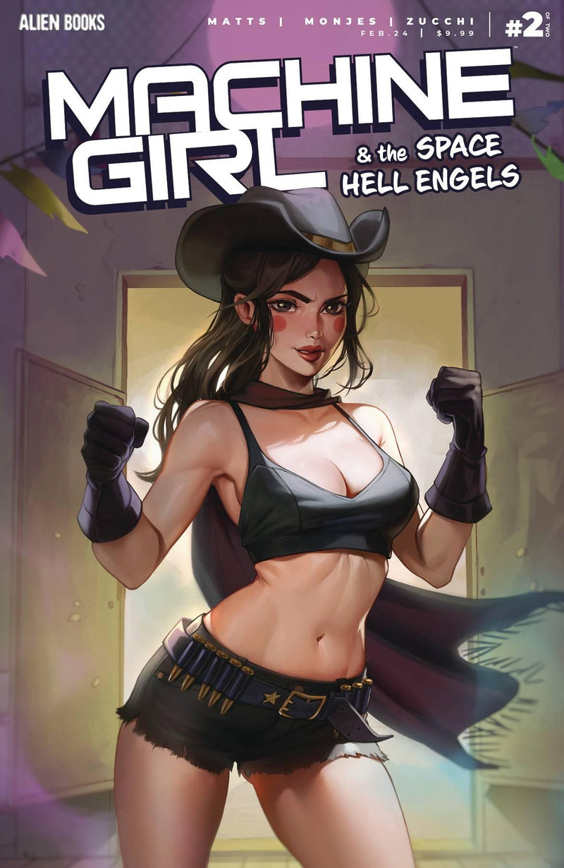 MACHINE GIRL & SPACE HELL ENGELS (2024) #2 CVR B SOLO