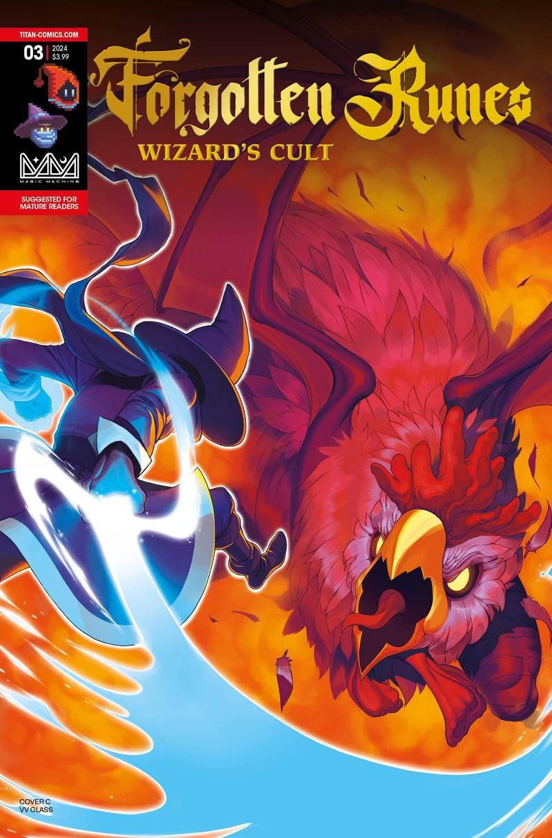 FORGOTTEN RUNES WIZARDS CULT (2023) #3 CVR C GLASS