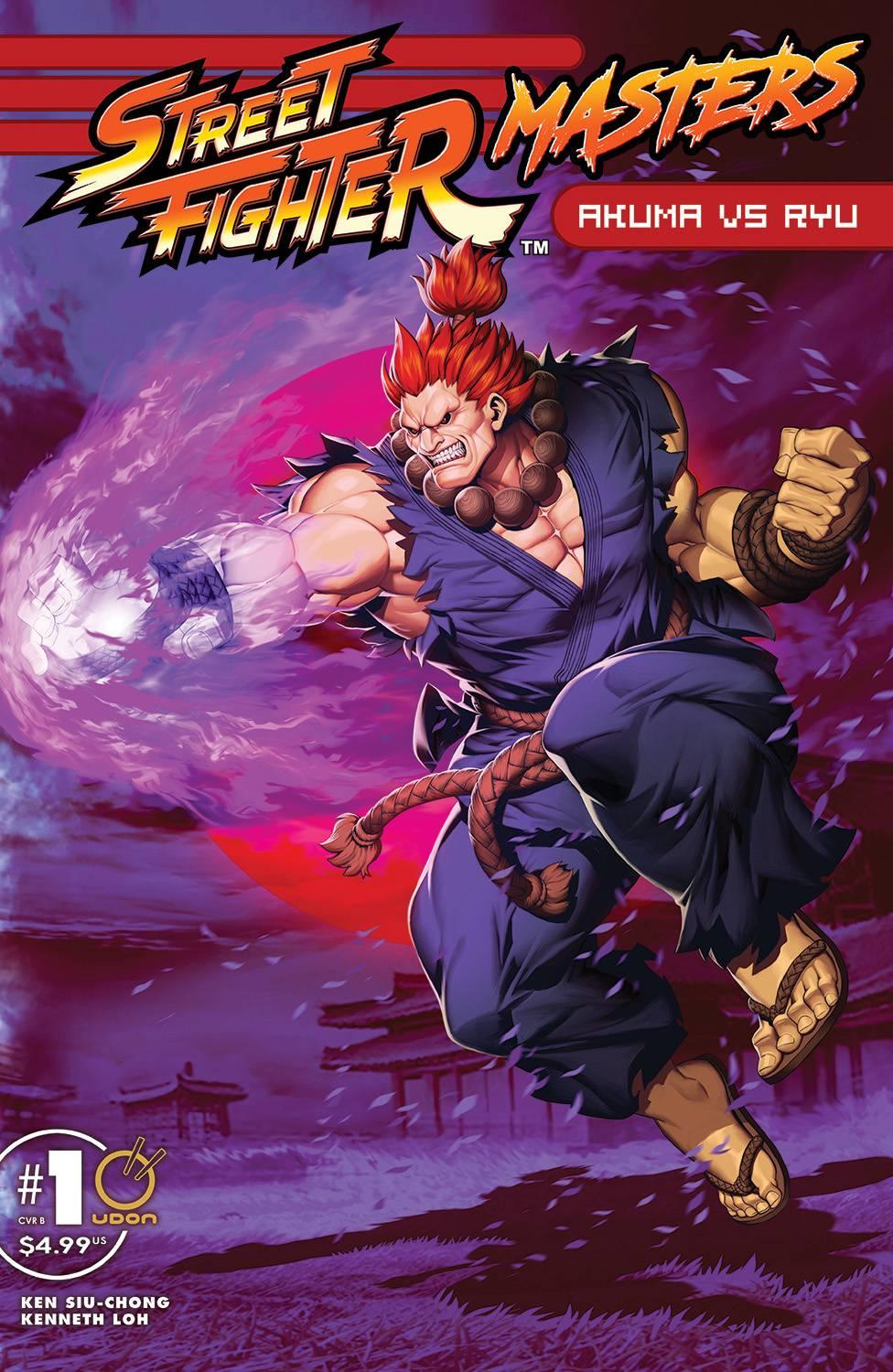 STREET FIGHTER MASTERS AKUMA VS RYU (2024) #1 CVR C GENZOMAN AKUMA - Kings Comics