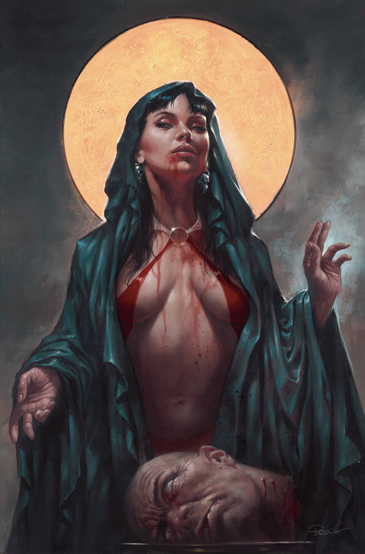 VAMPIRELLA (2019) #666 CVR H PARRILLO LIMITED EDITION VIRGIN COVER