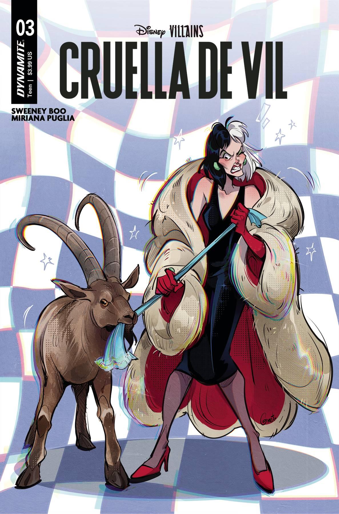 DISNEY VILLAINS CRUELLA DE VIL (2024) #3 CVR C LUSKY - Kings Comics