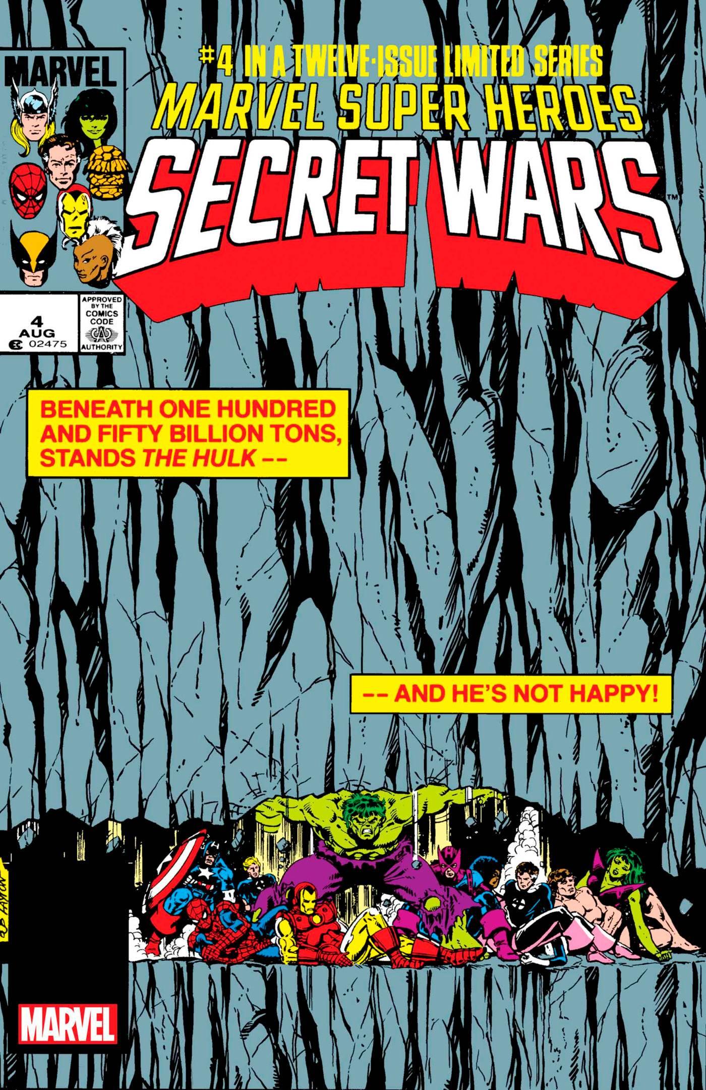 MARVEL SUPER HEROES SECRET WARS (1984) #4 FACSIMILE EDITION (2024) - Kings Comics