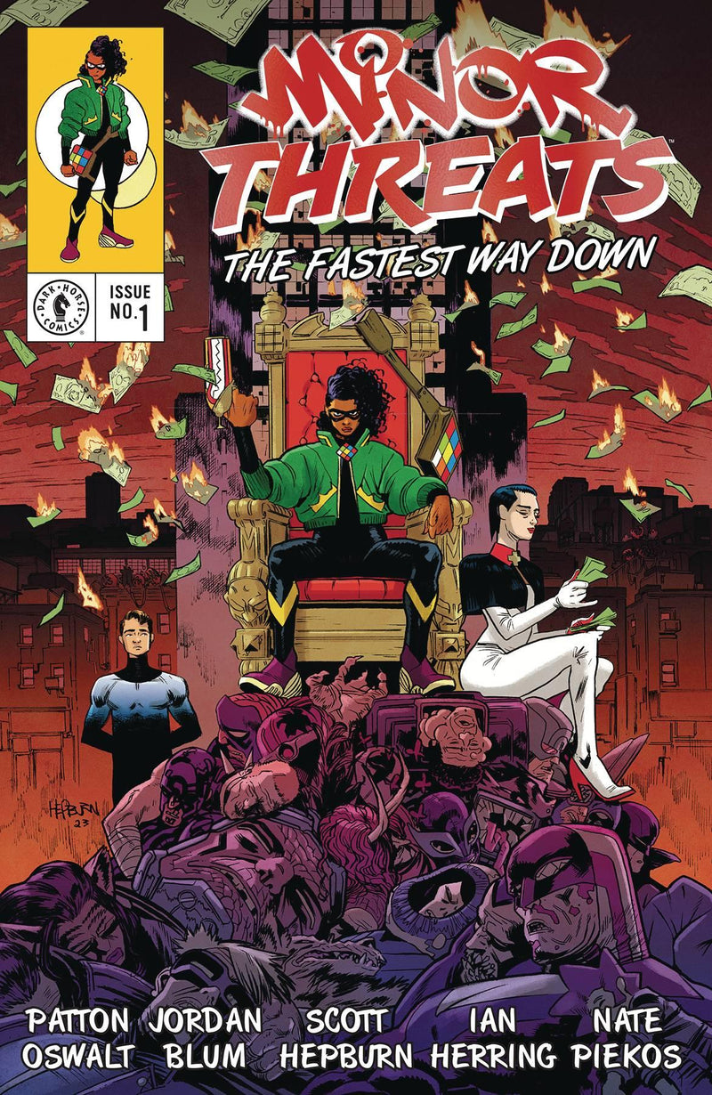 MINOR THREATS FASTEST WAY DOWN (2024) #1 CVR D FOIL HEPBURN