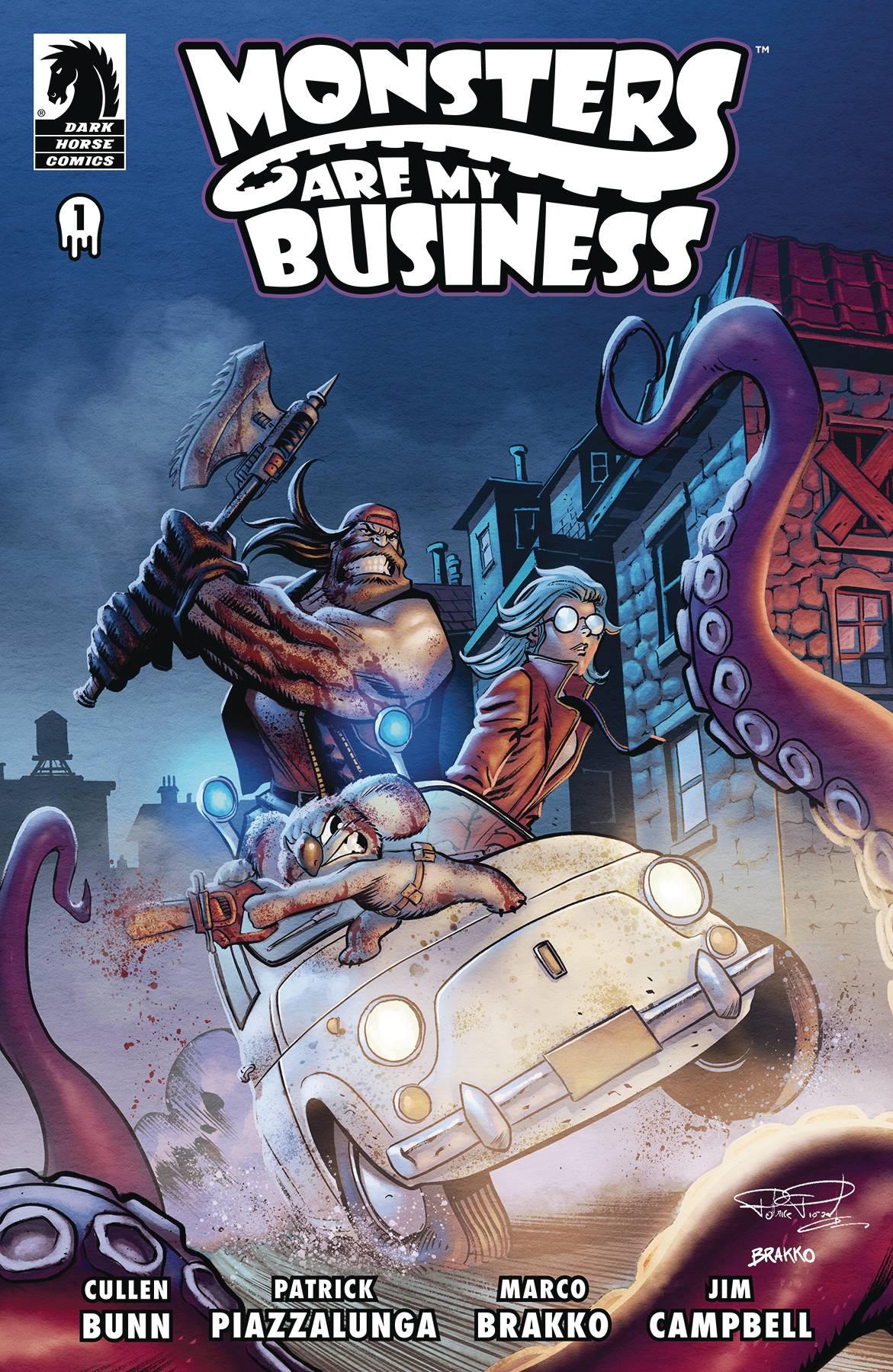 MONSTERS ARE MY BUSINESS & BUSINESS IS BLOODY (2024) #1 - Kings Comics