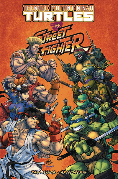 TEENAGE MUTANT NINJA TURTLES VS STREET FIGHTER TP