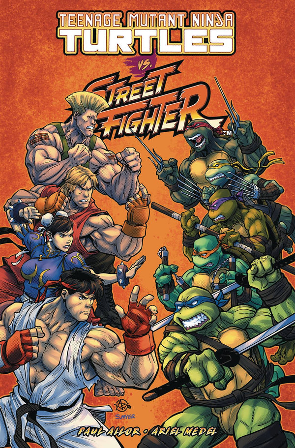 TEENAGE MUTANT NINJA TURTLES VS STREET FIGHTER TP