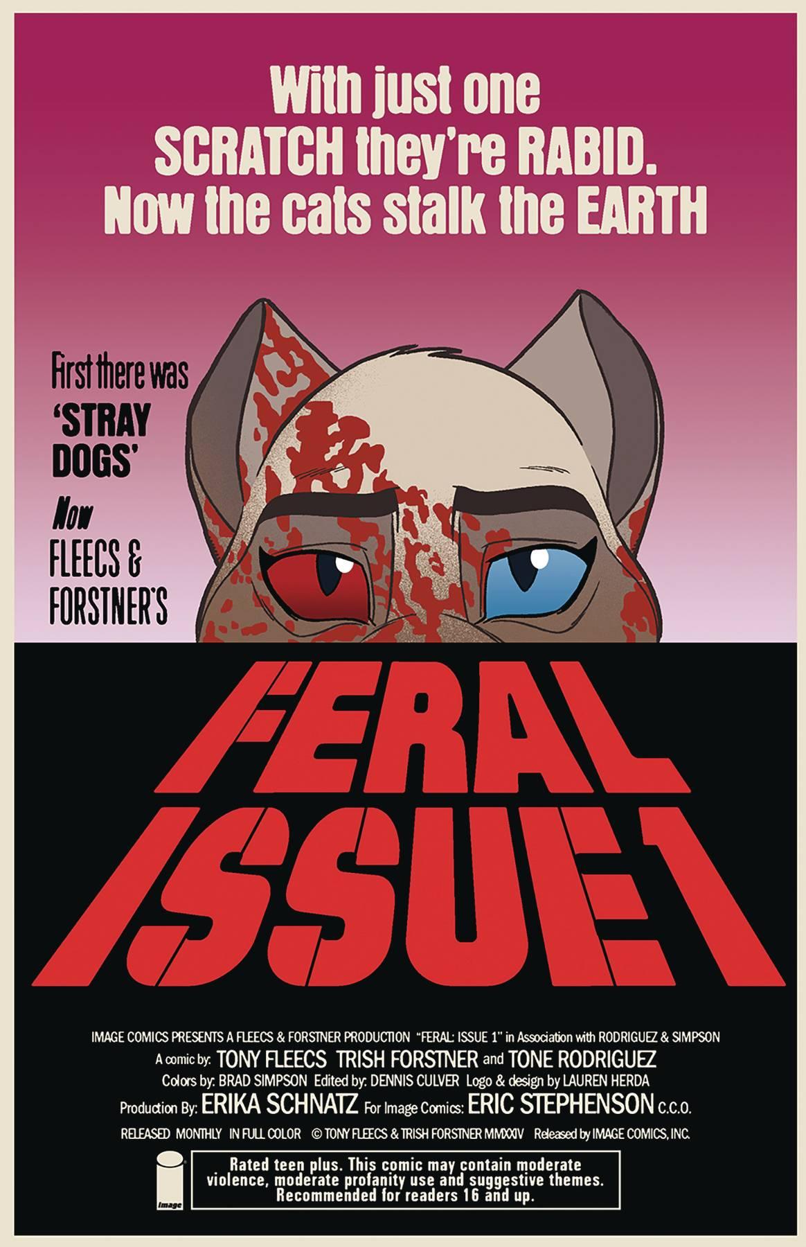 FERAL (2024) #1 CVR B FORSTNER & FLEECS - Kings Comics