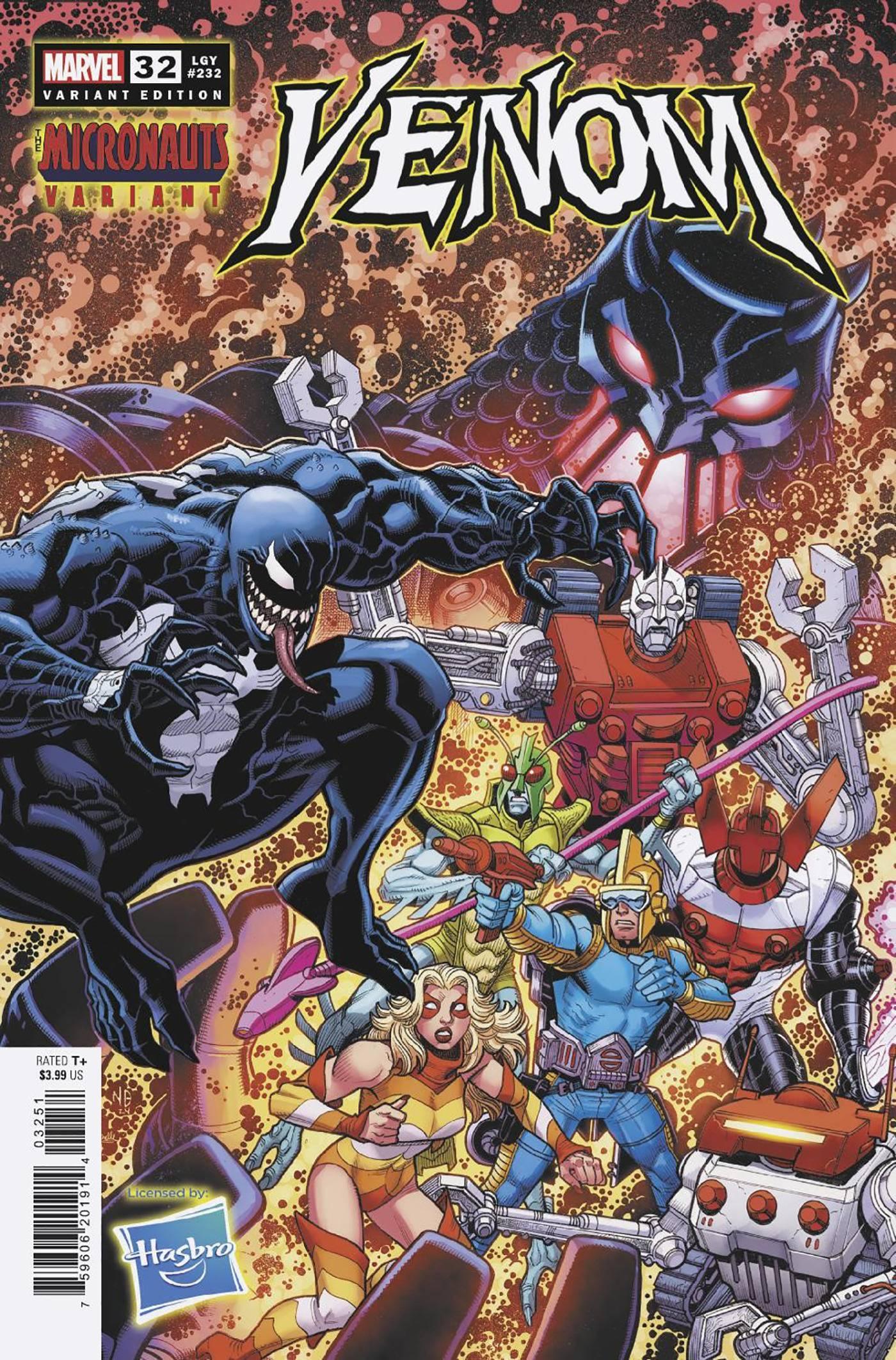 VENOM VOL 5 (2021) #32 NICK BRADSHAW MICRONAUTS VAR - Kings Comics