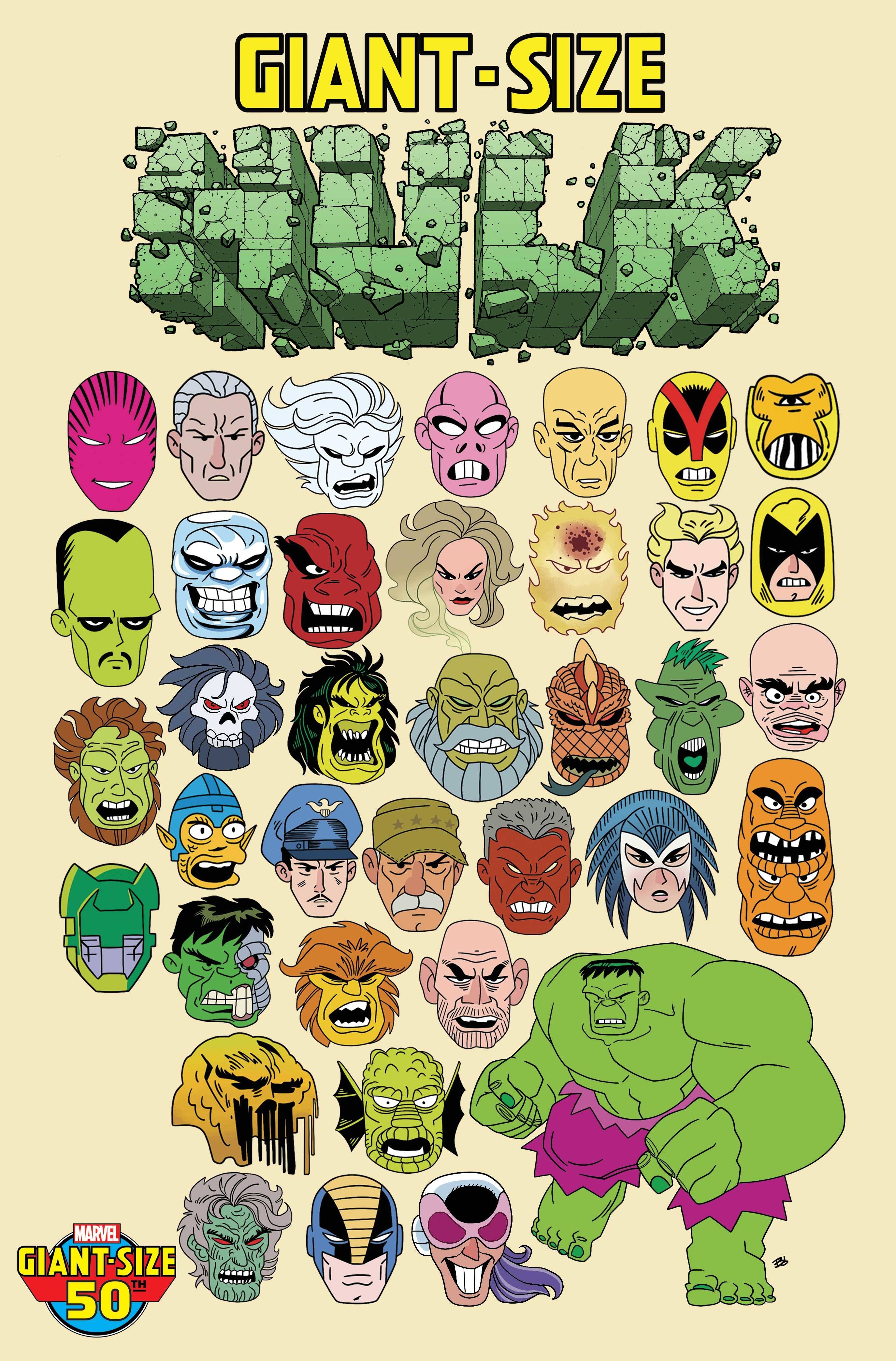 GIANT-SIZE HULK (2024) #1 (ONE SHOT) DAVE BARDIN DEADLY FOES VAR