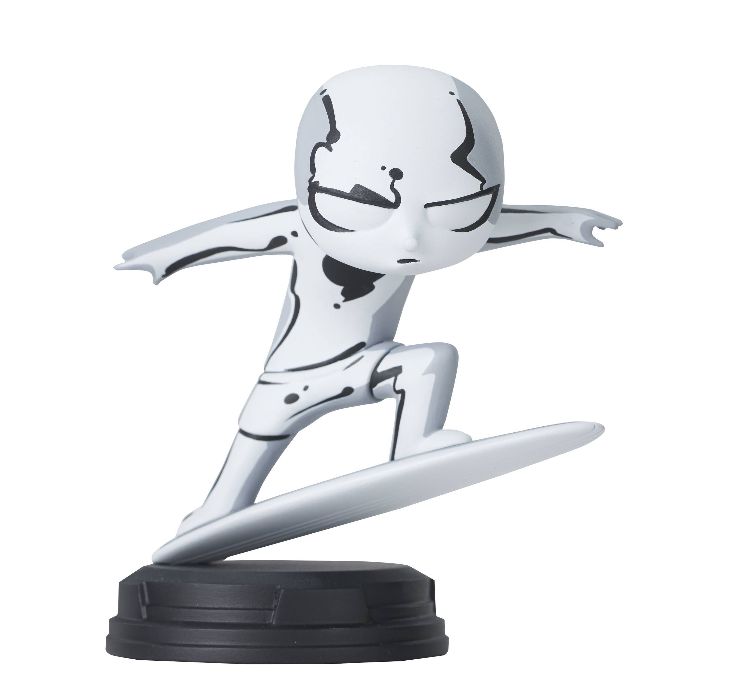 MARVEL ANIMATED STYLE SILVER SURFER STATUE